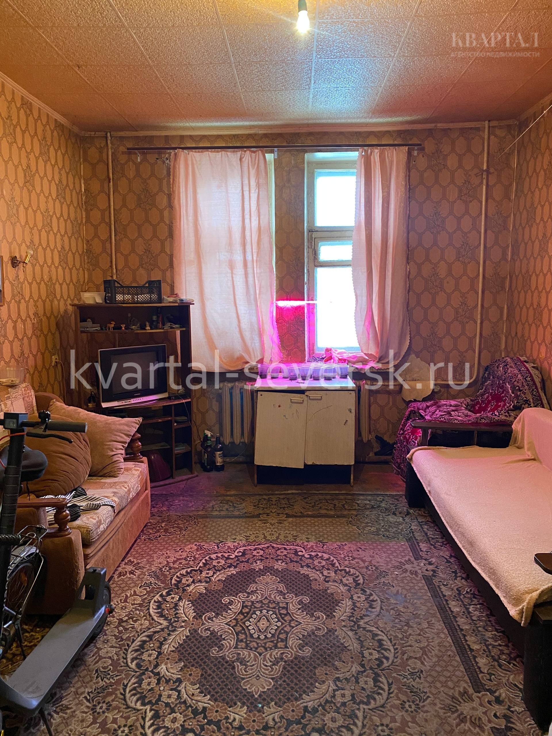 3 к. квартира в г. Северске на ул. Ленина, д. 4 —  74.8 м², 1/3 эт.