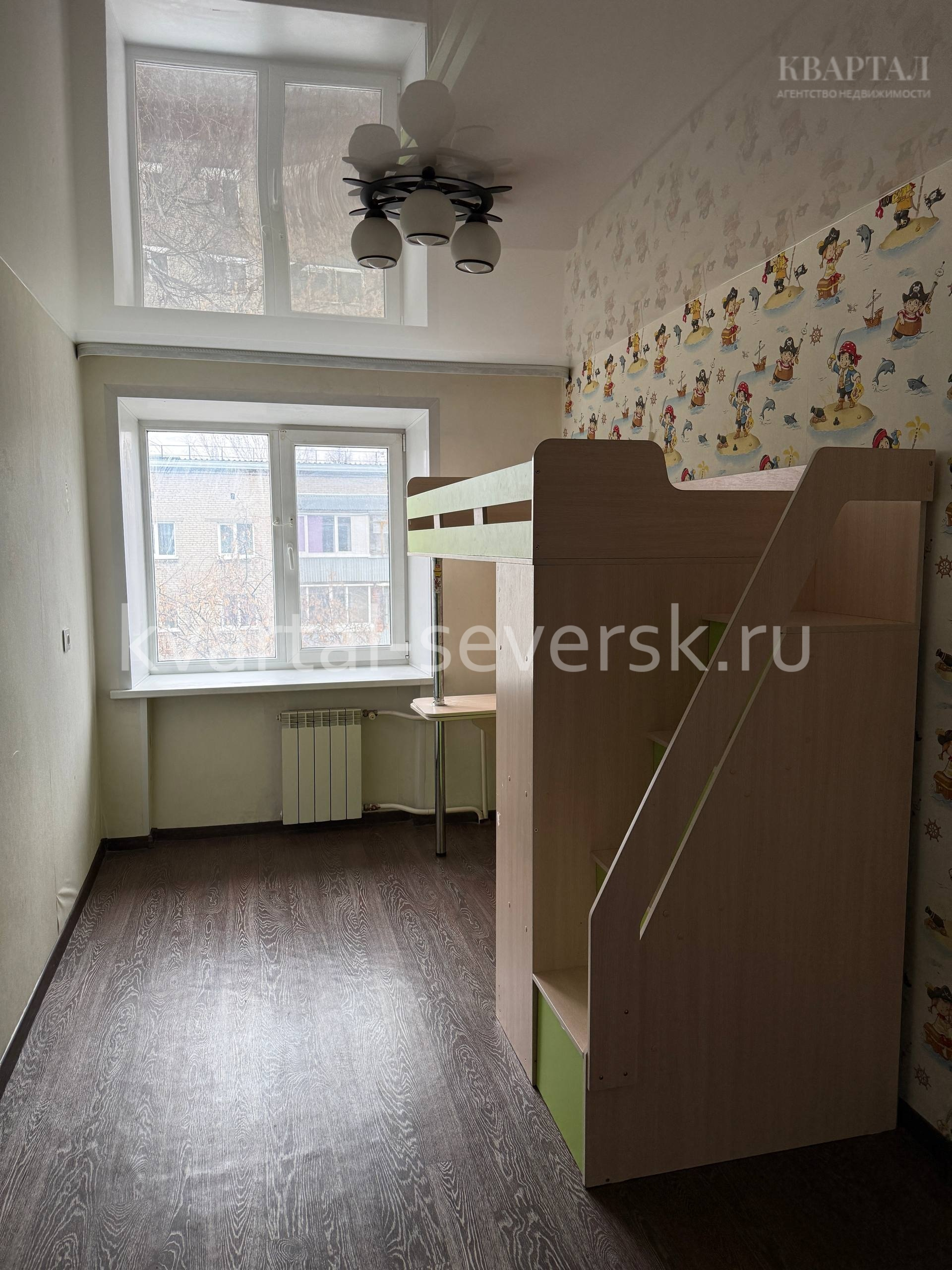 2 к. квартира в г. Северске на ул. Калинина, д. 97 —  41.9 м², 5/5 эт.