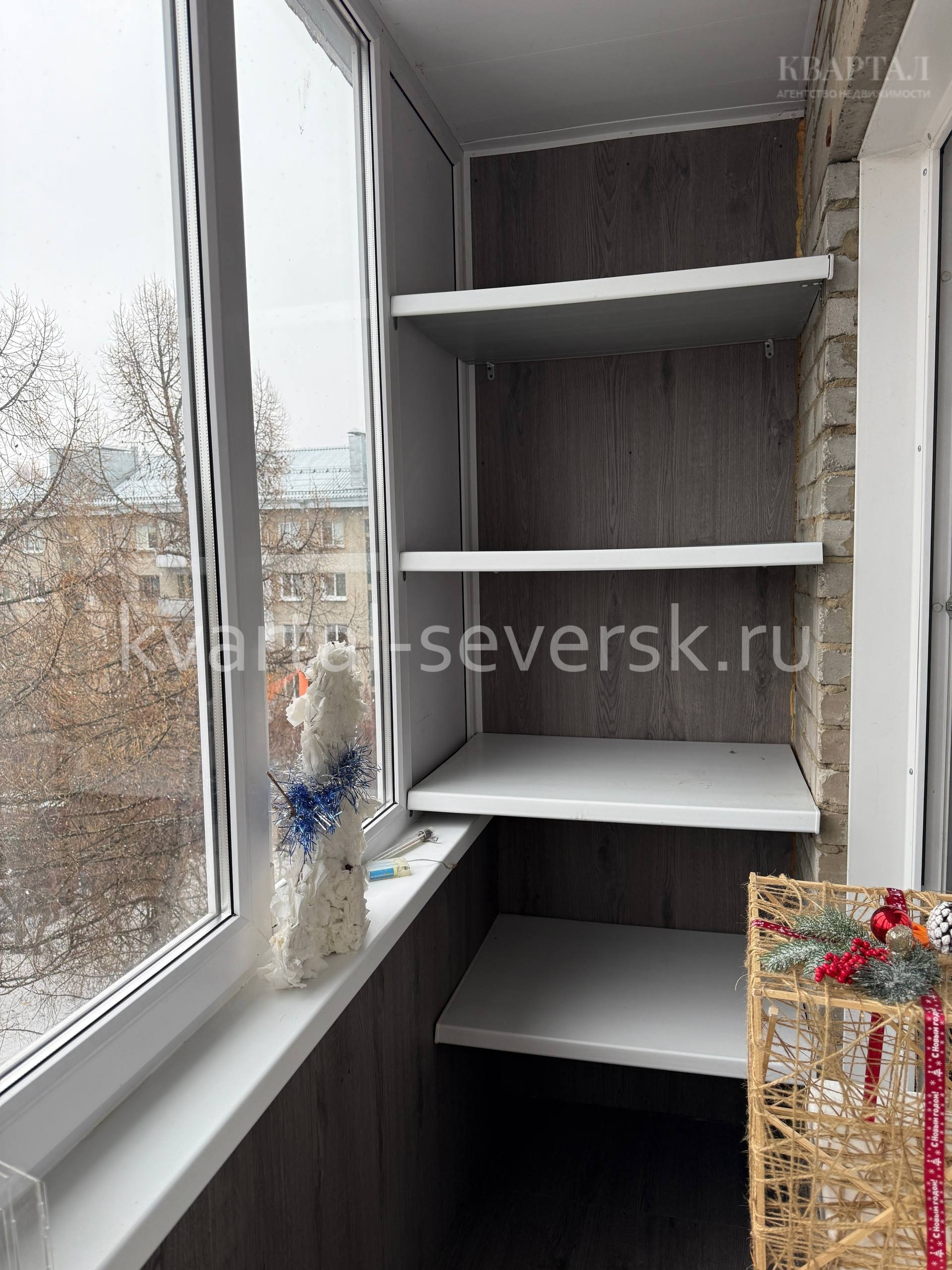 2 к. квартира в г. Северске на ул. Калинина, д. 97 —  41.9 м², 5/5 эт.