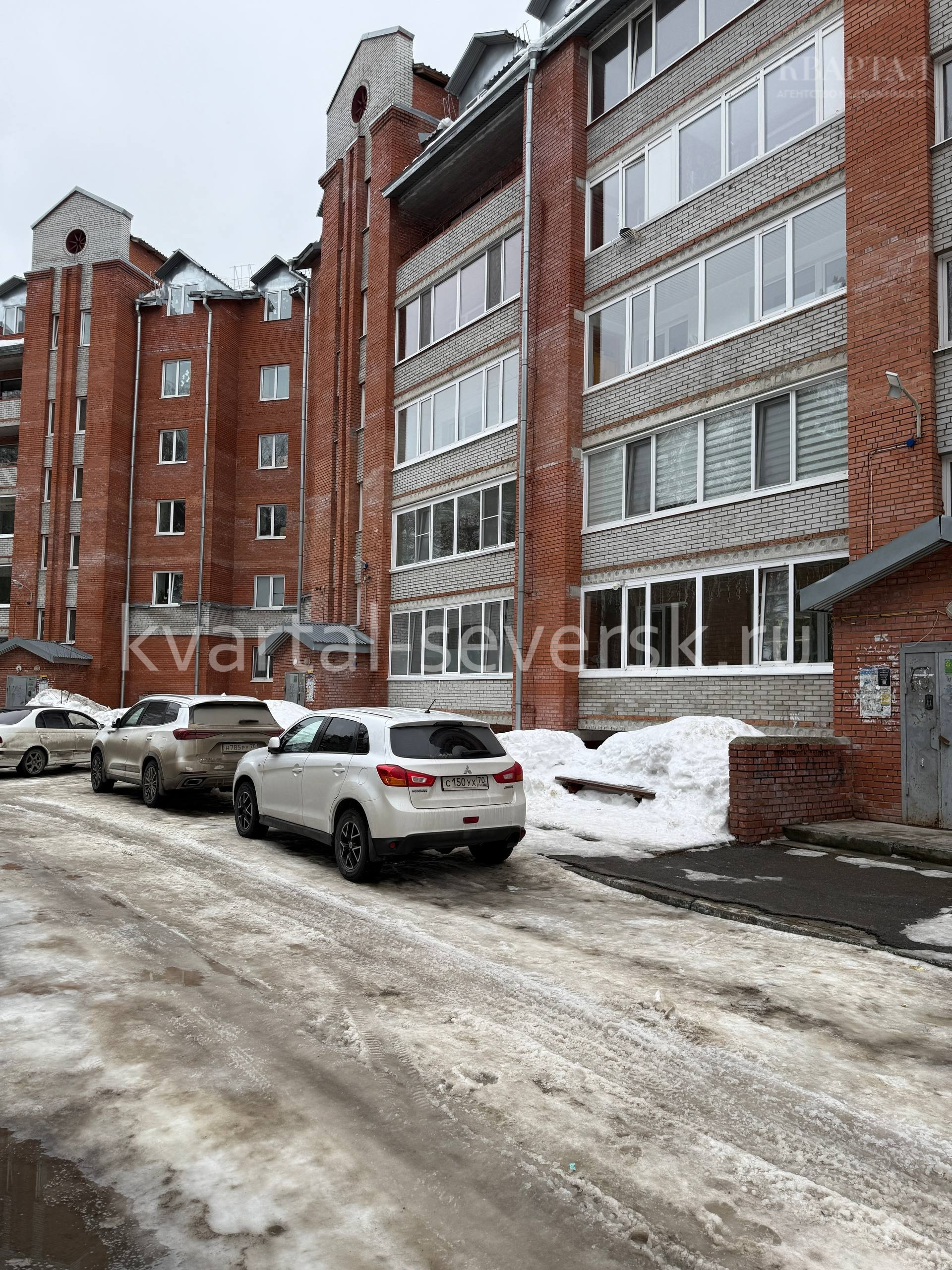 3 к. квартира в г. Северске на ул. Сосновая 16, д. 4 — 82.1 м², 13/5 эт