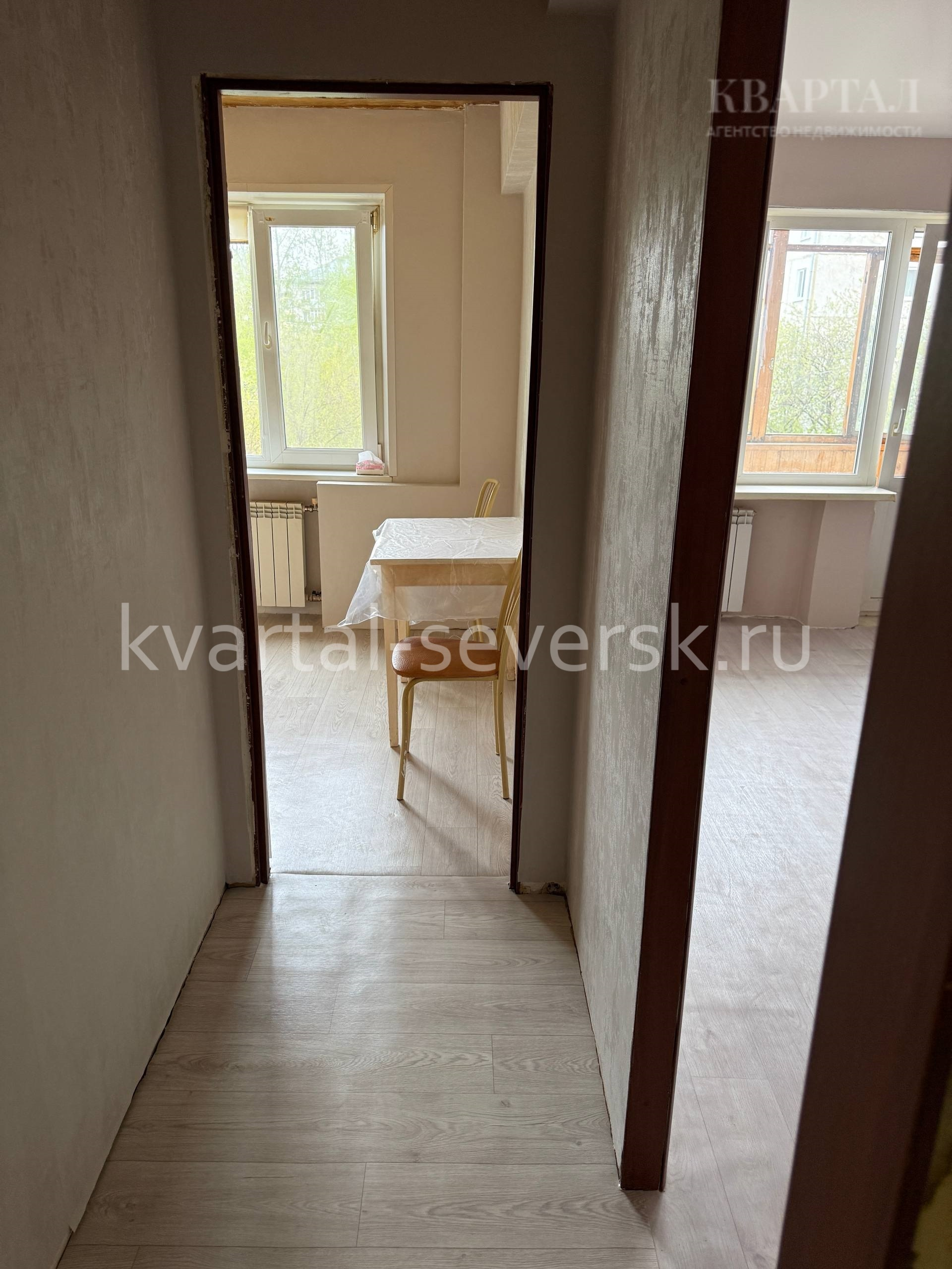 Продажа 2 к. квартиры в г. Северске на ул. Крупской, д. 6 — 44.4 м², 3/5 эт.