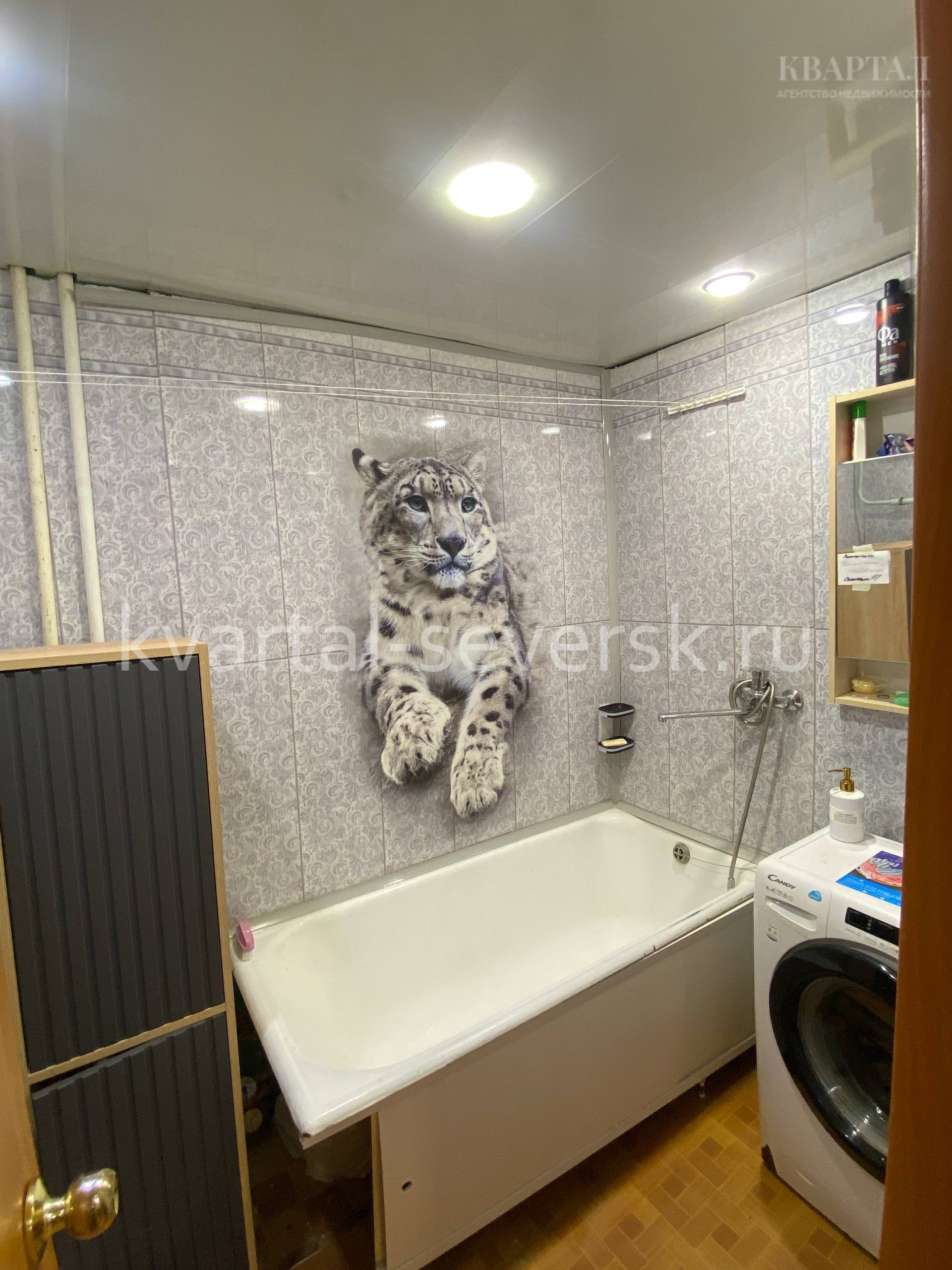 3 к. квартира в г. Северске на ул. Ленина, д. 4 —  74.8 м², 1/3 эт.