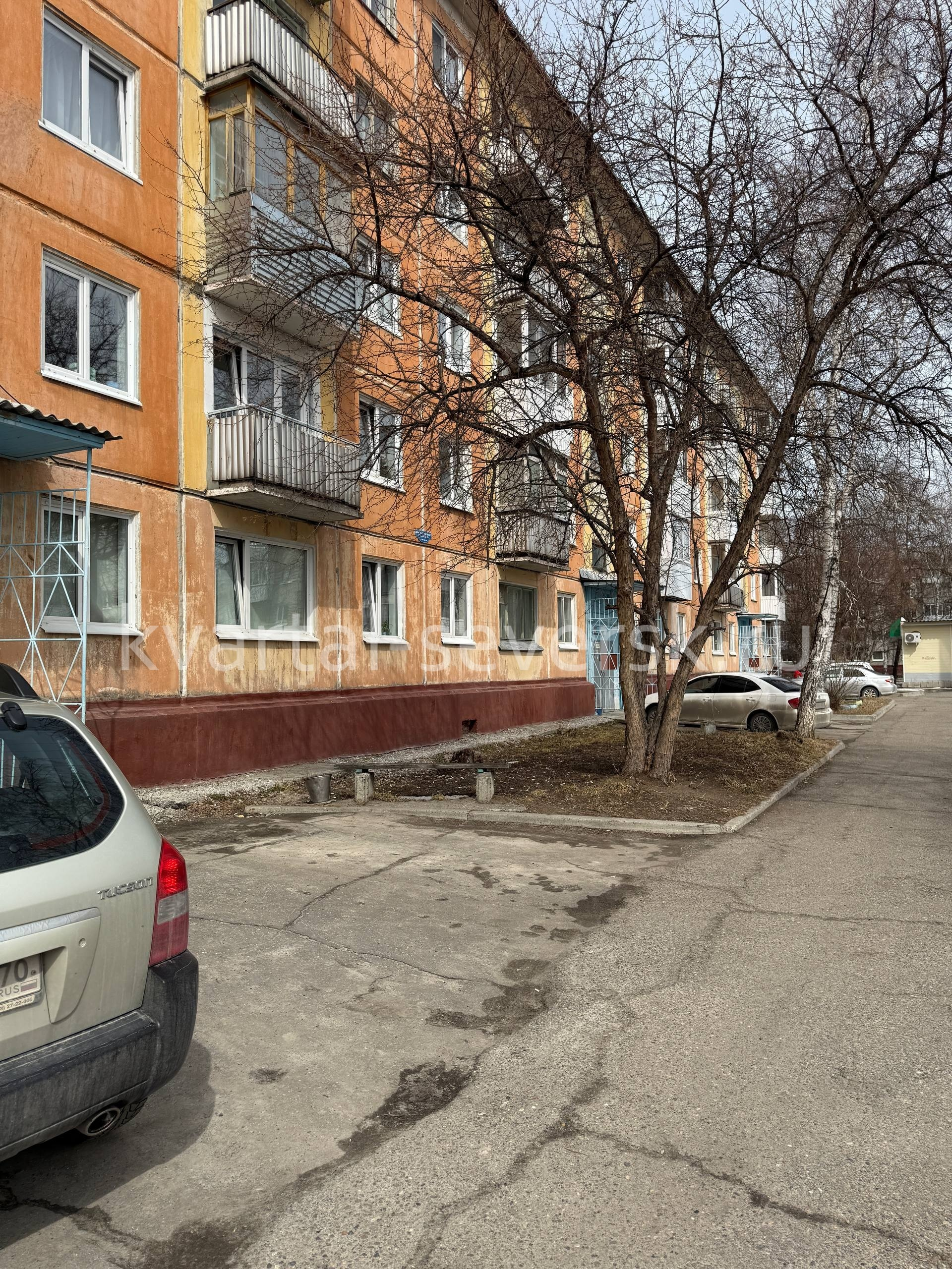 2 к. квартира в г. Северске на пр-кт. Коммунистический, д. 80 — 44.2 м²,5/5 эт