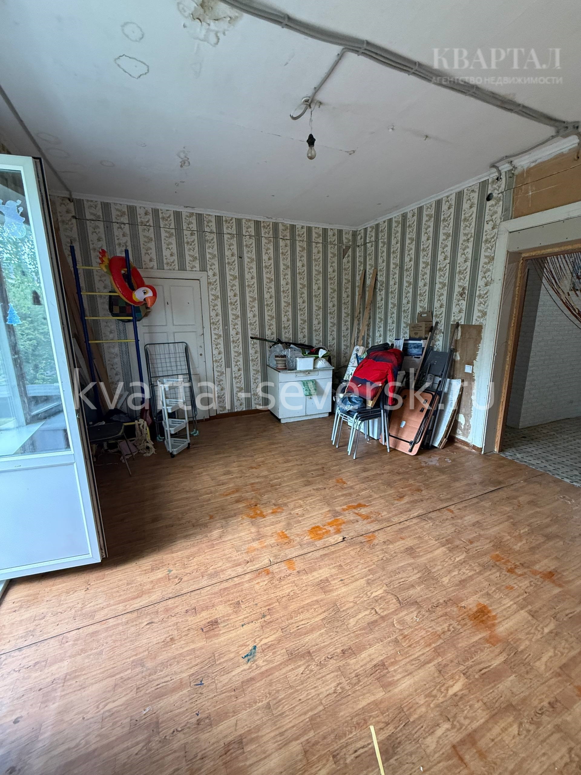 Продажа 3 к. квартиры в г. Северске на ул. Комсомольская, д. 22А — 79.5 м², 2/2 эт.